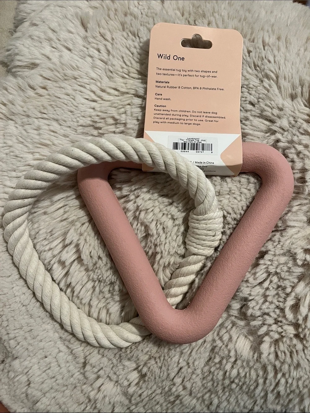 Wild One Triangle Tug Toy for Dogs